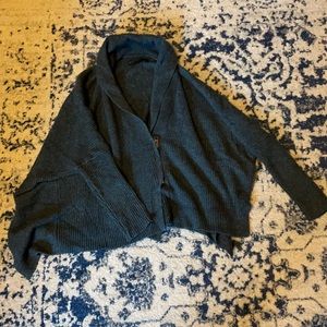 AllSaints Able Cardigan in Navy